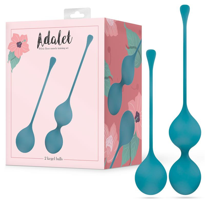 Spheres Ensemble de 2 Boules Kegel Bleu