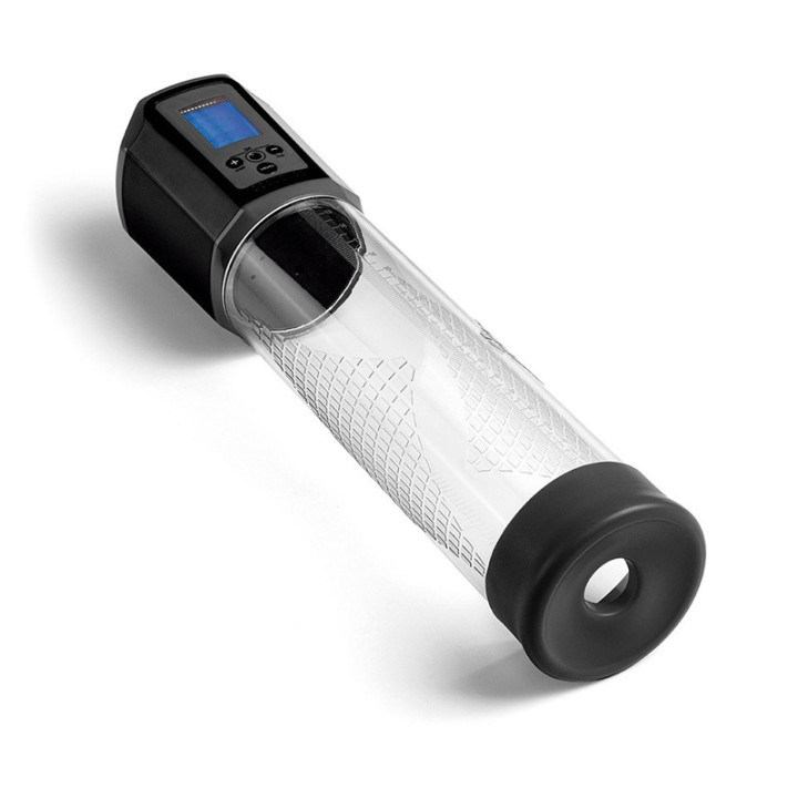 Pompe à Pénis Automatique avec Visière Noire