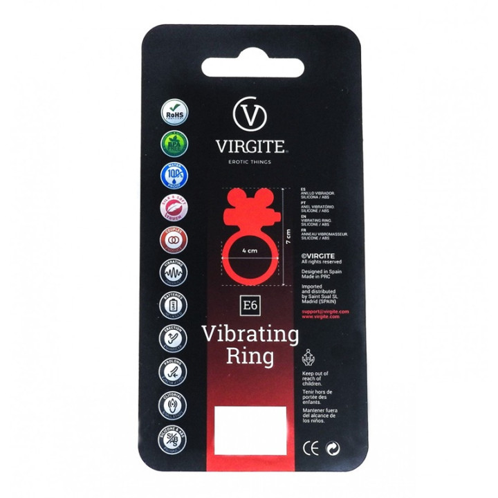 Anillo Vibrador E6 Azul