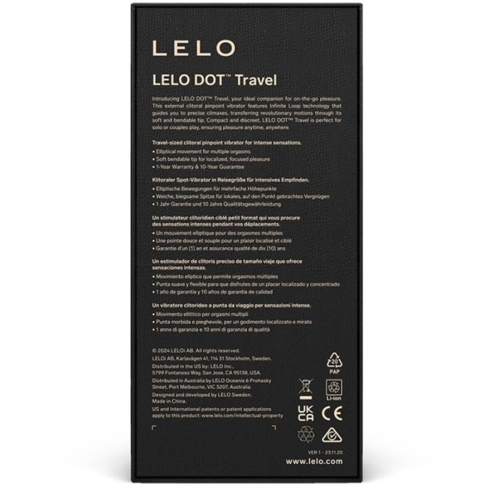Lelo Dot Travel Violet
