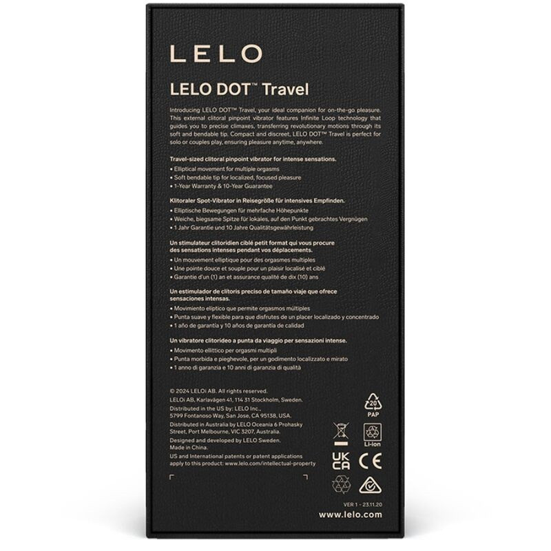 Lelo Dot Travel Violet