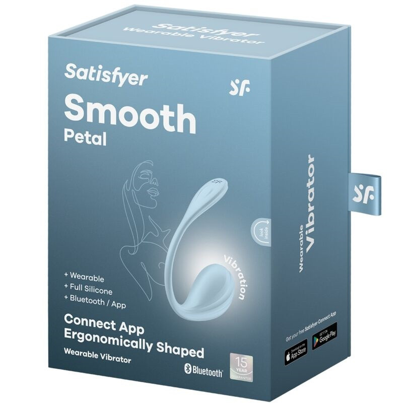 Satisfyer Smooth Petal Bleu Clair