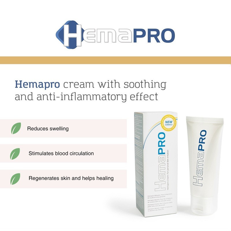 Hemapro Crème contre les Hémorroïdes 100 ml