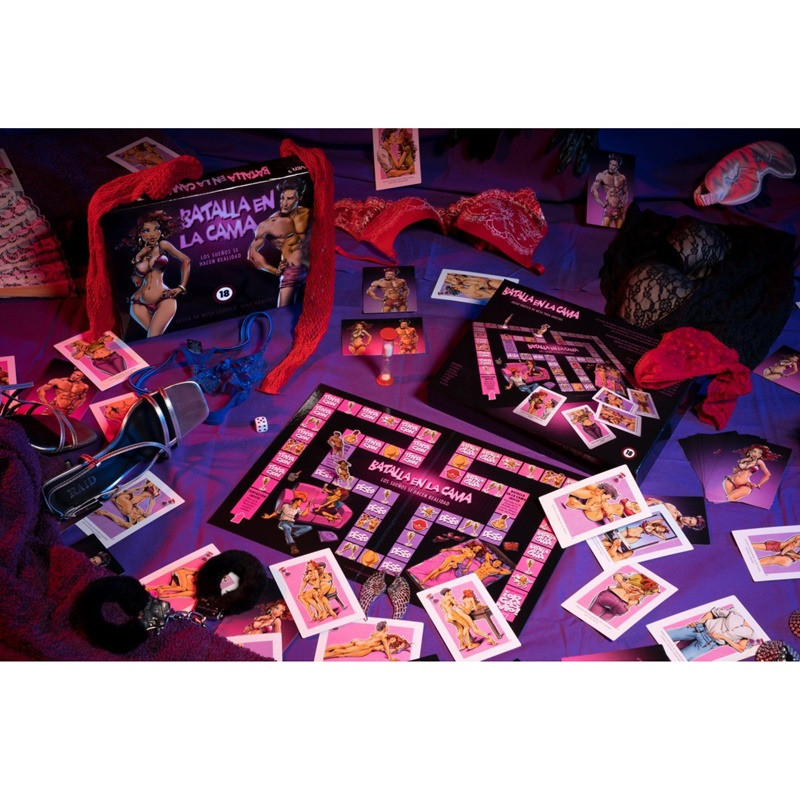Jeu Erotique Bataille dans le Lit