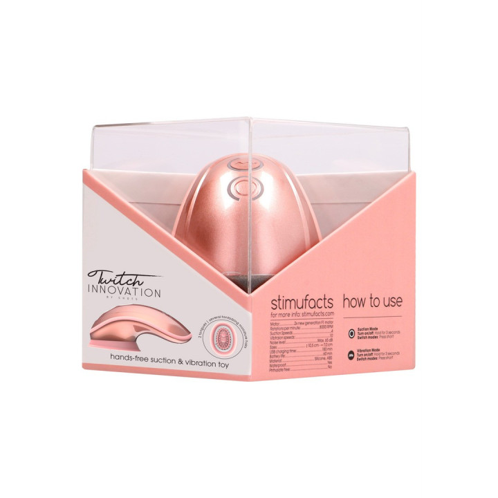 Twitch Handsfree Stimulateur Rose