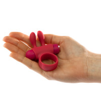 Anneau Vibromasseur Rhingo Plus Cerise