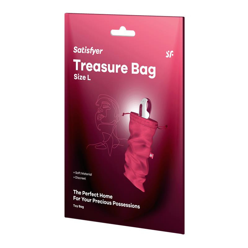 Sac de Rangement Treasure Taille L Rouge