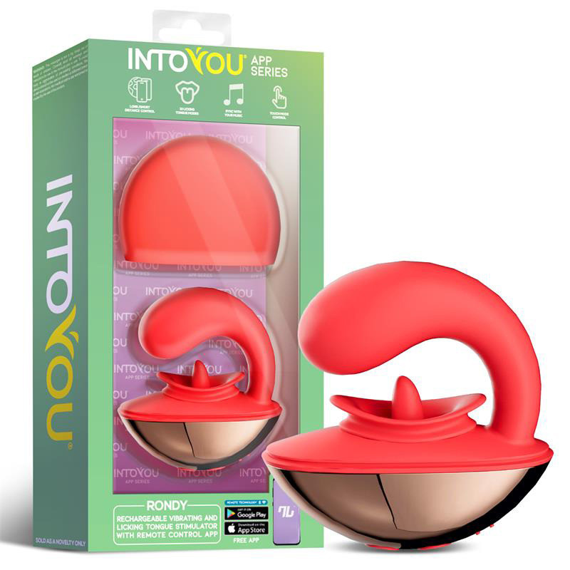 Rondy Stimulateur avec Vibration et Langue avec App