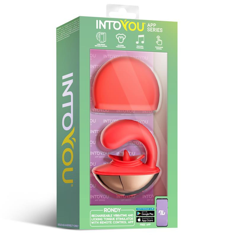 Rondy Stimulateur avec Vibration et Langue avec App