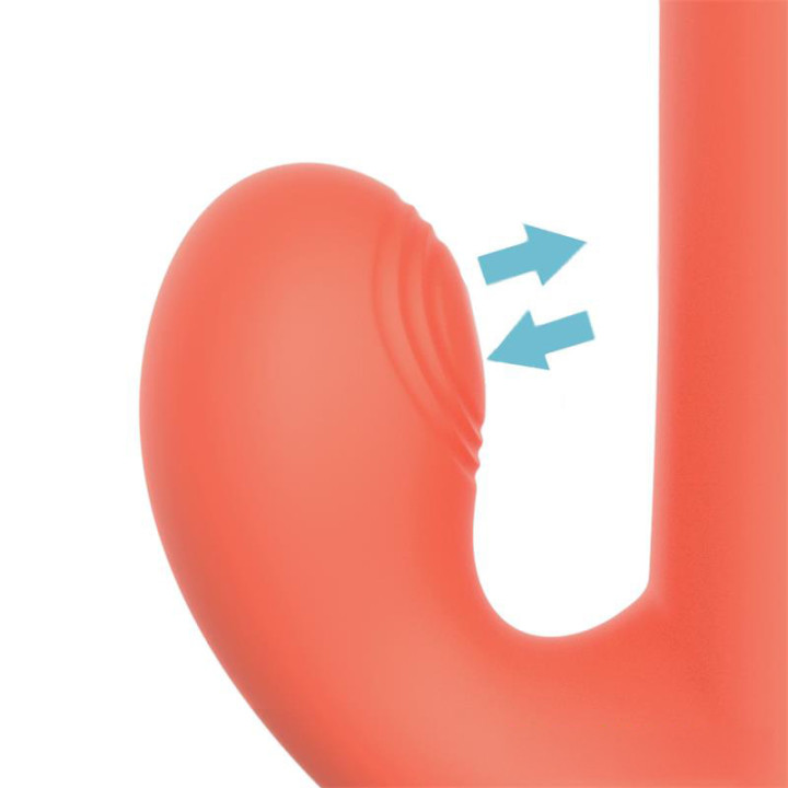 Mindy Vibromasseur avec Up and Down, Finger et Pulsation avec App