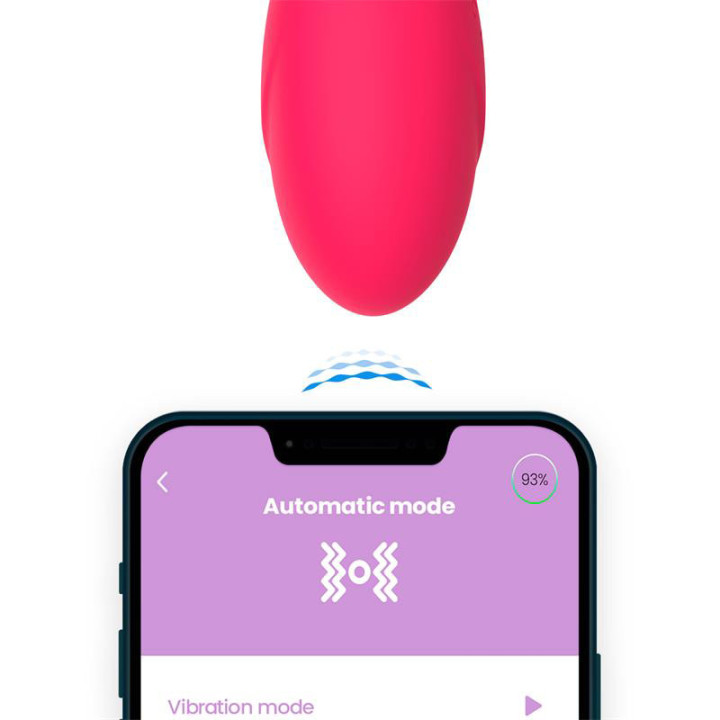 Bulby Oeuf Vibrant avec App Rose