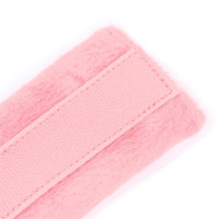 Menottes en Tissu avec Velcro pour Poignets Rose