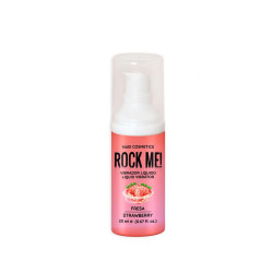 Rock Me! Vibromasseur Liquide Fraise 20 ml