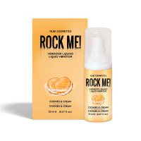 Rock Me ! Vibromasseur Liquide Cookies and Cream 20 ml