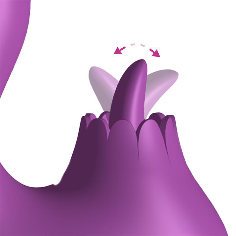 Toka Vibromasseur avec Oscillation 360º et Langue