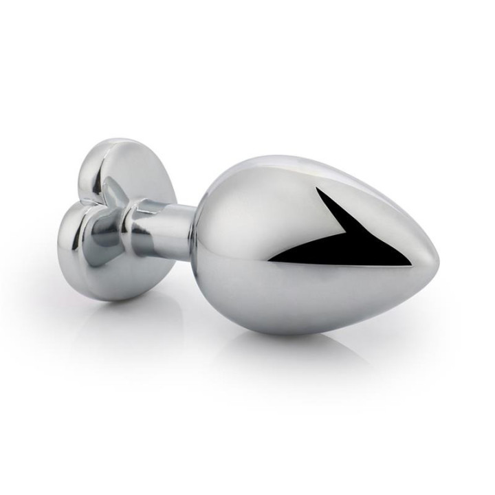 Plug Anal avec Bijou en Coeur Rouge Scarlet Taille M