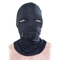 Cagoule avec Fermetures Éclair Noir