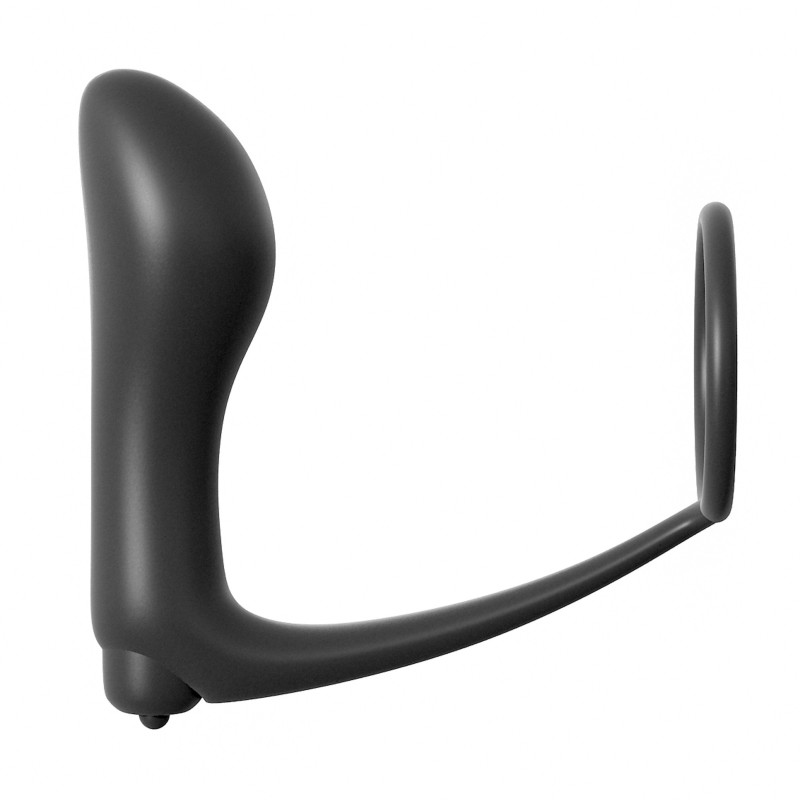Plug Vibrant ASS-GASM Anneau Noir