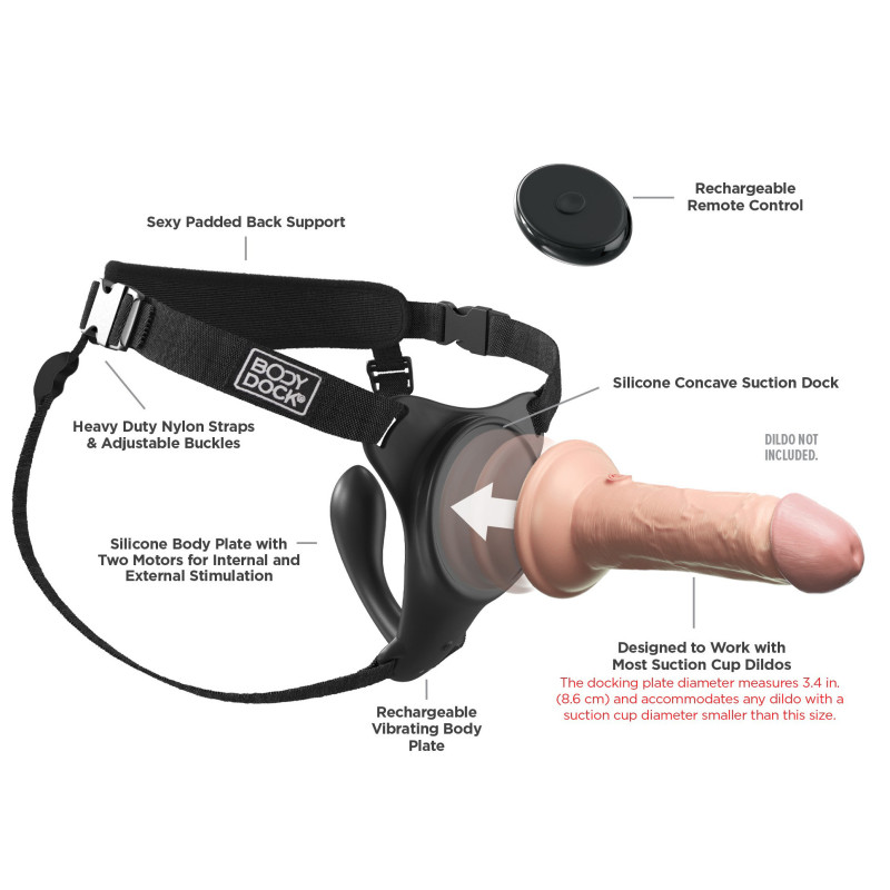 Harnais G-Spot Pro Noir