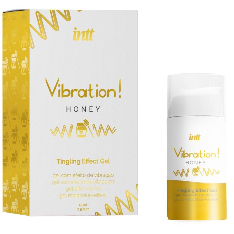 Vibromasseur Liquide Intt Miel 15 ml