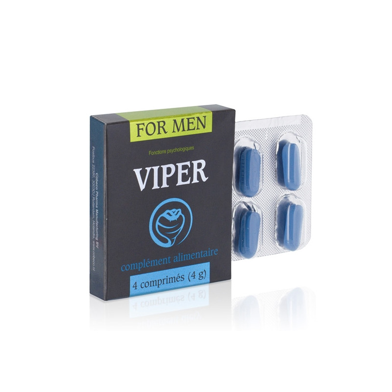 Viper pour Hommes 4 Comprimés