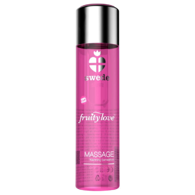 Huile Effet Chaleur Framboise et Rhubarbe 120 ml