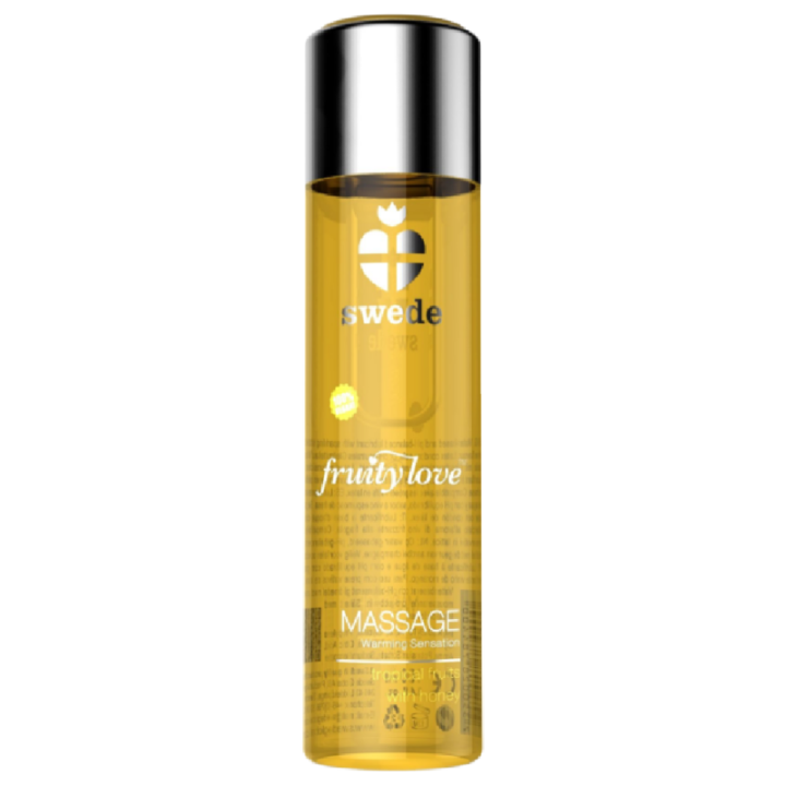 Huile Massage Effet Chaleur Fruits Tropicaux et Miel 120 ml