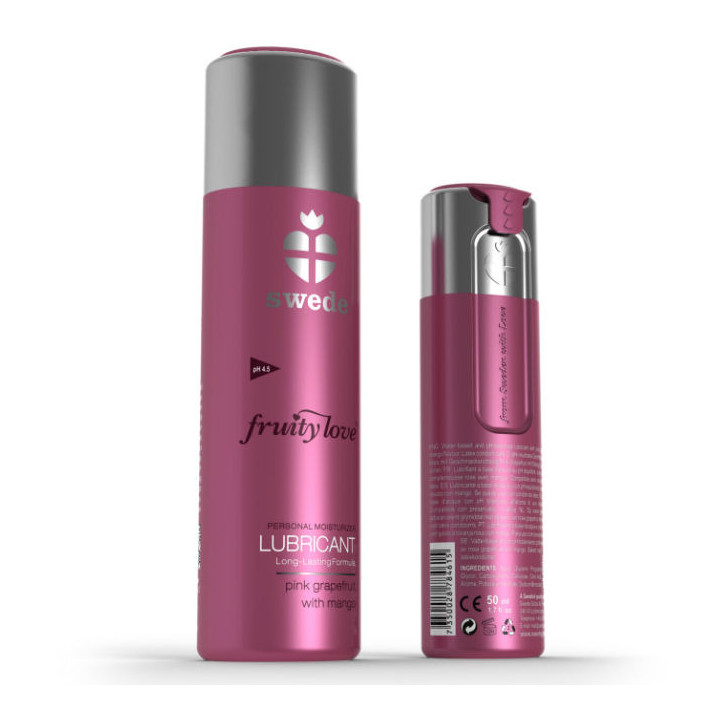 Lubrifiant au Pamplemousse Rose et à la Mangue 100 ml