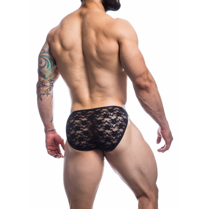 C4M L4ce Slip Bulge Noir