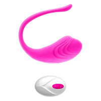 Oeuf Vibrant Rose avec Télécommande