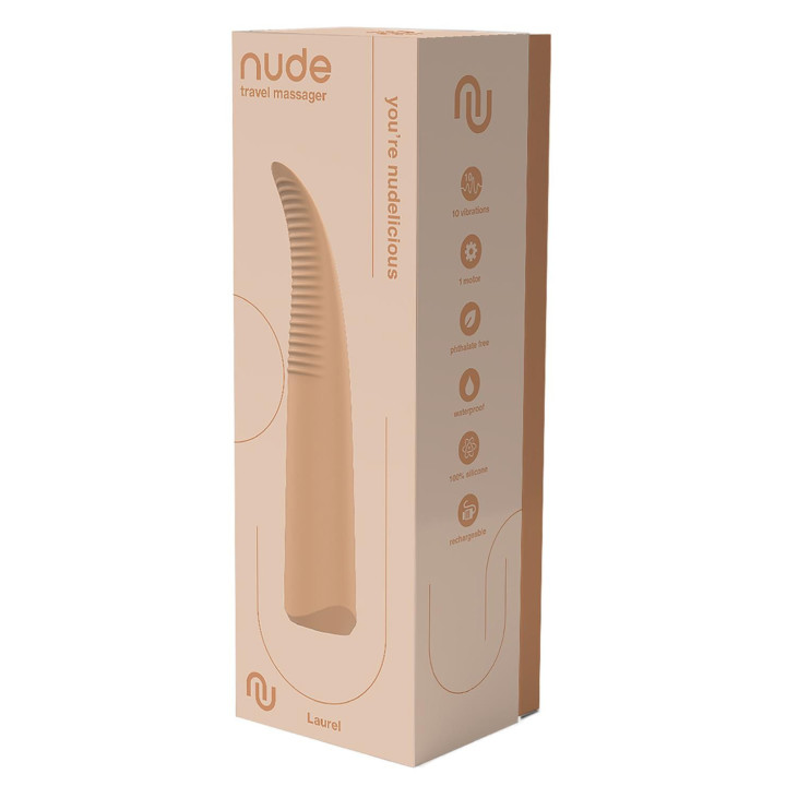 Nude Laurel Travel Massager