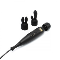 Masseur Wand Pixey Turbo Noir avec 2 Accessoires