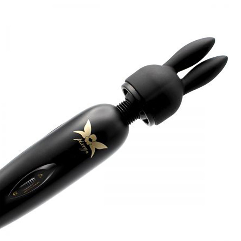Masseur Wand Pixey Turbo Noir avec 2 Accessoires