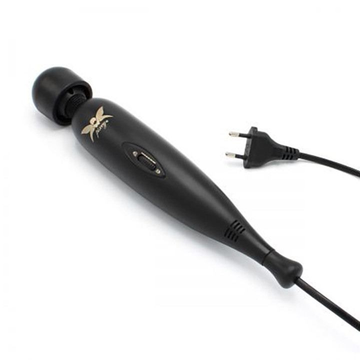 Masseur Wand Pixey Turbo Noir avec 2 Accessoires