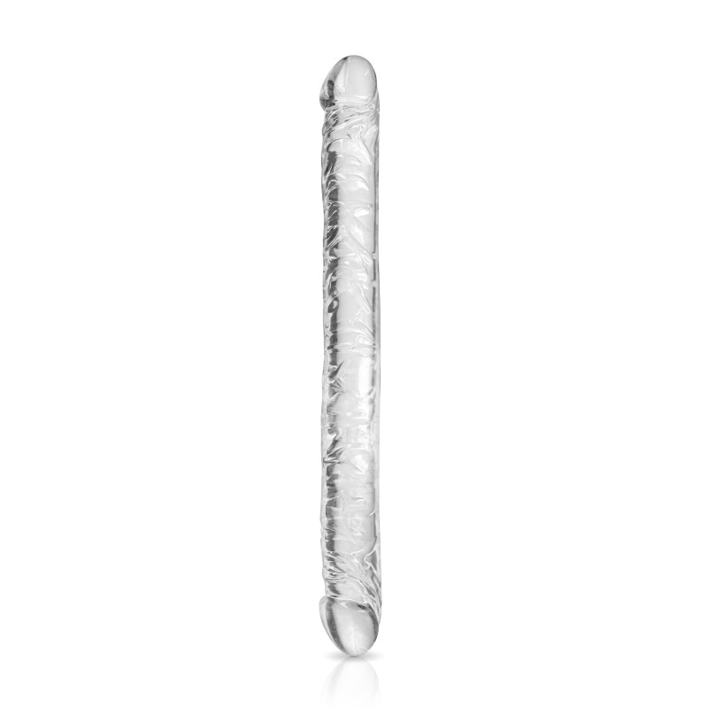 Gode Double Transparent 44 cm