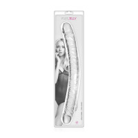 Gode Double Transparent 44 cm
