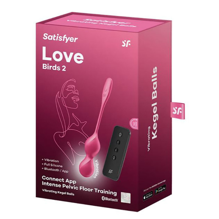 Love Birds 2 Rose avec Application