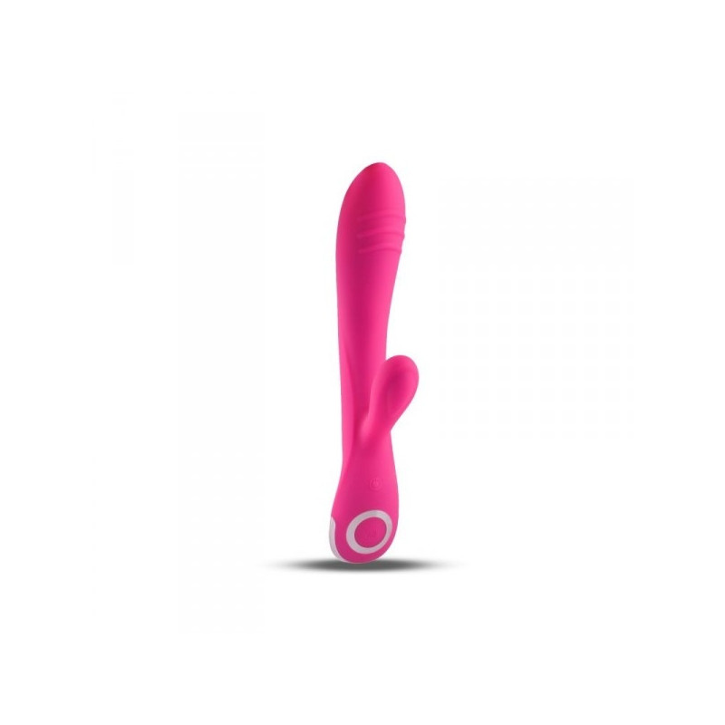 Vibromasseur avec Stimulateur Rose