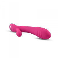 Vibromasseur avec Stimulateur Rose