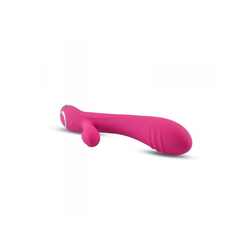 Vibromasseur avec Stimulateur Rose