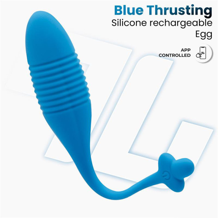 Oeuf avec Up and Down Thrusting et App