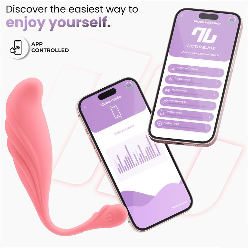 Oeuf Vibrant avec Mouvement Waving avec App