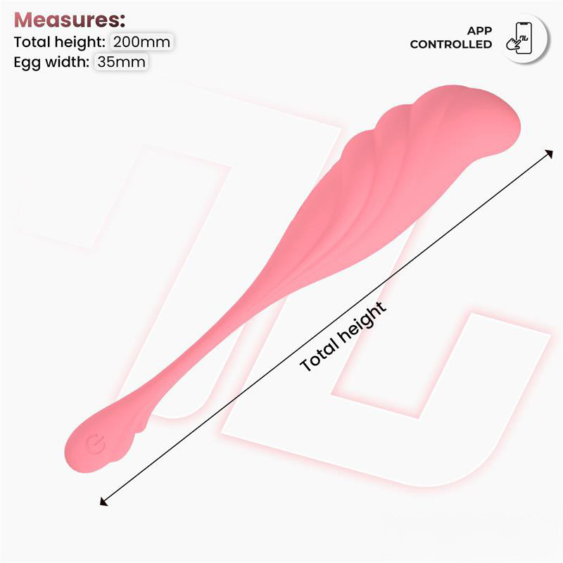 Oeuf Vibrant avec Mouvement Waving avec App