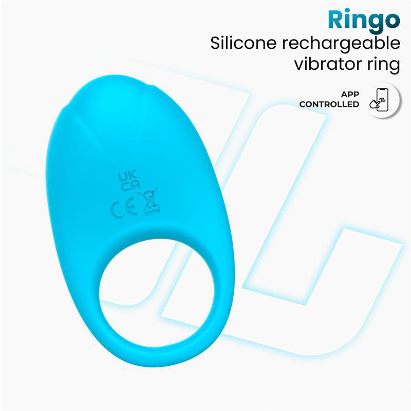 Ringo Anneau Vibrant avec App Bleu
