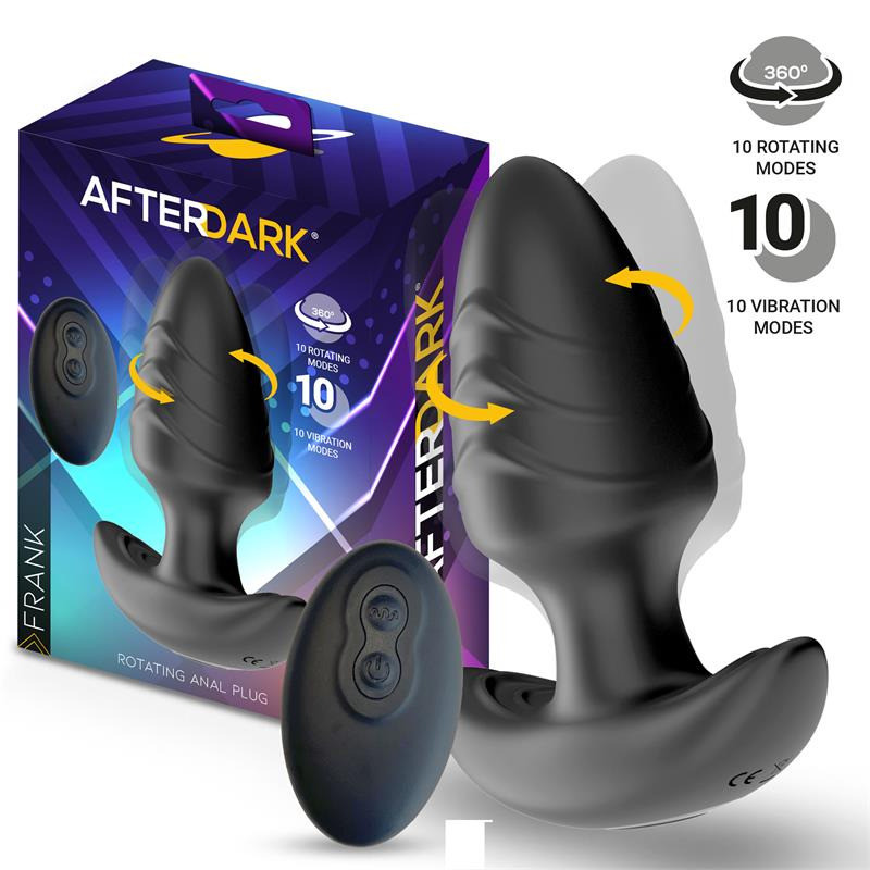 Frank Plug Anal avec Vibration, Rotation et Télécommandé