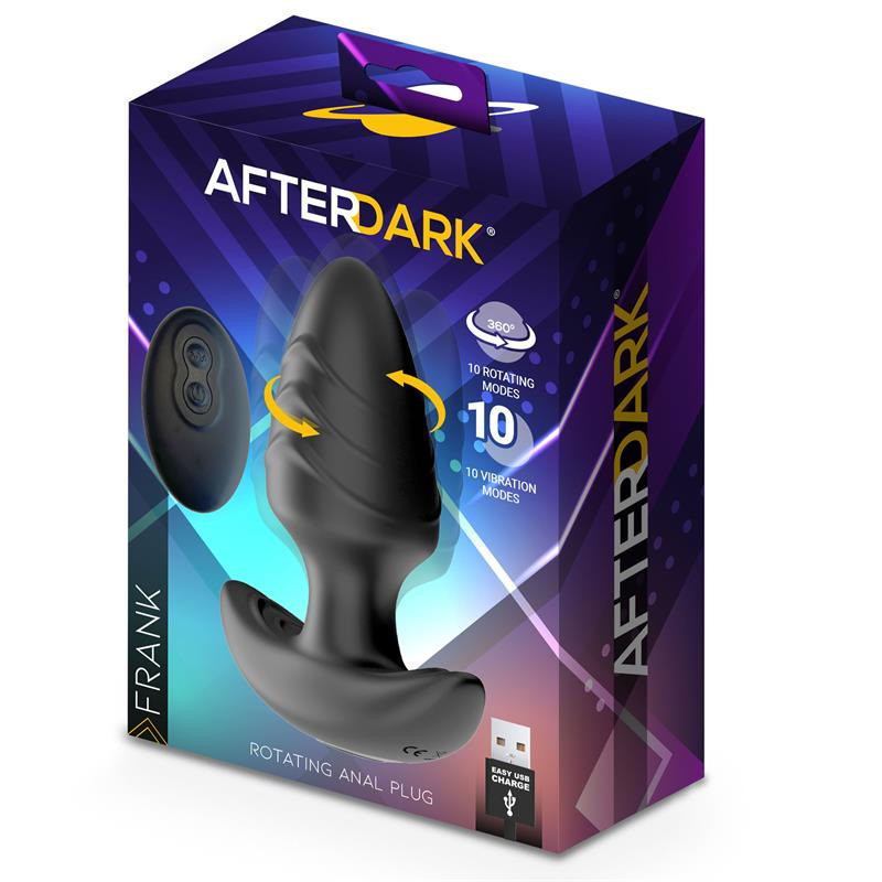 Frank Plug Anal avec Vibration, Rotation et Télécommandé