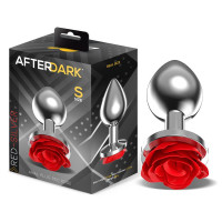 Plug Anal avec Rose Rouge Taille S