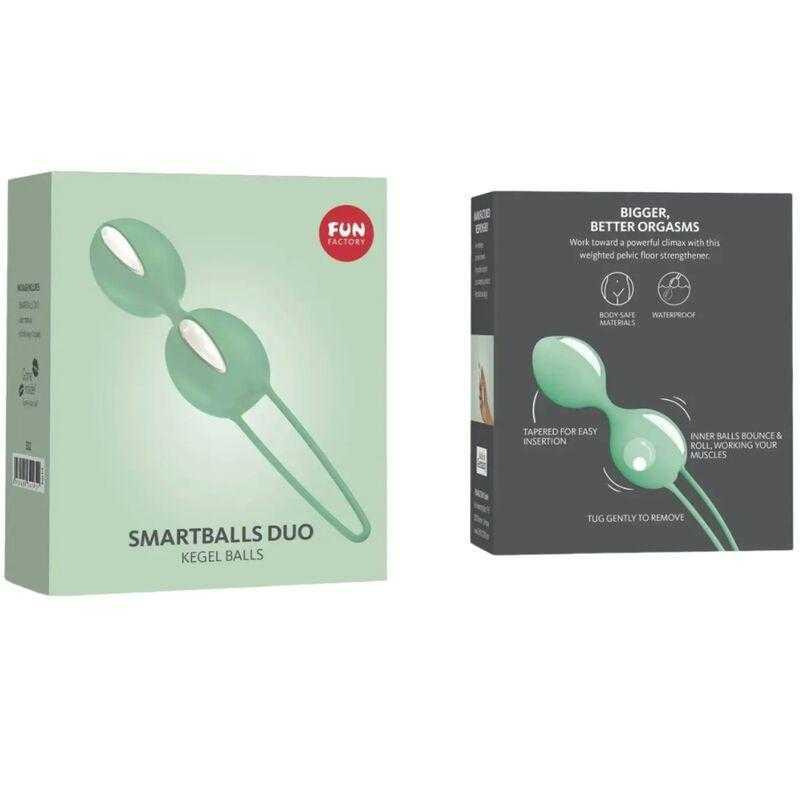 Smartballs duo Boules de Kegel Blanc/Pistache