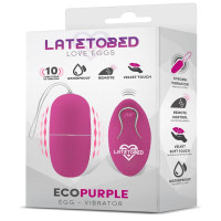 Ecopurple Oeuf Vibrant avec Télécommande