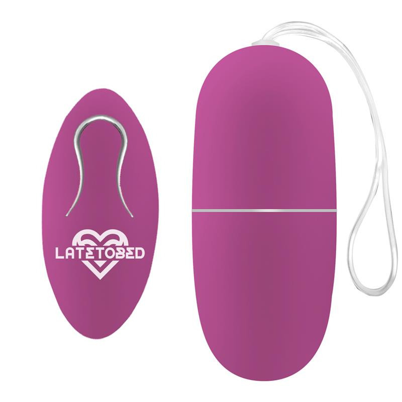 Ecopurple Oeuf Vibrant avec Télécommande